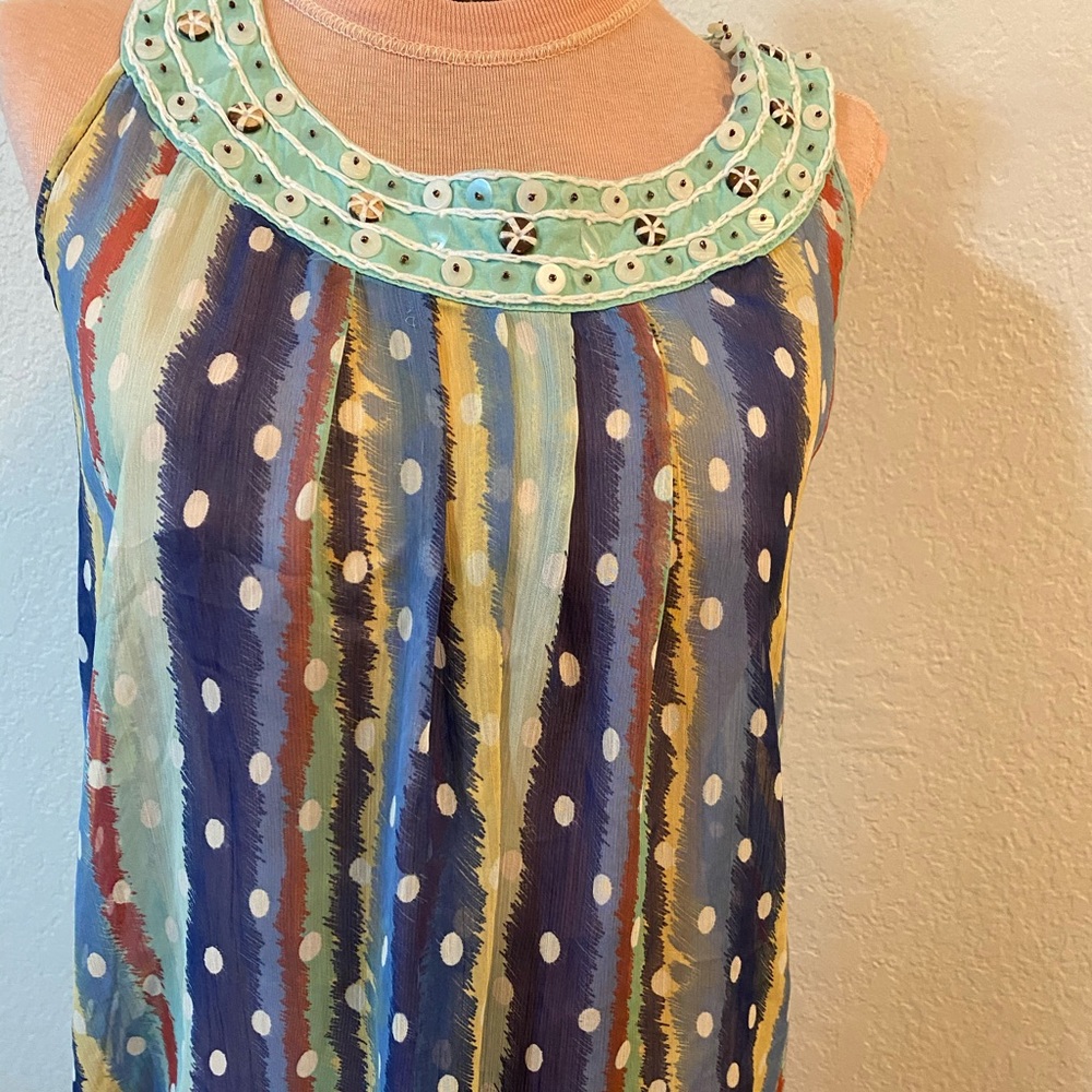 American Rag Striped T-back Tank